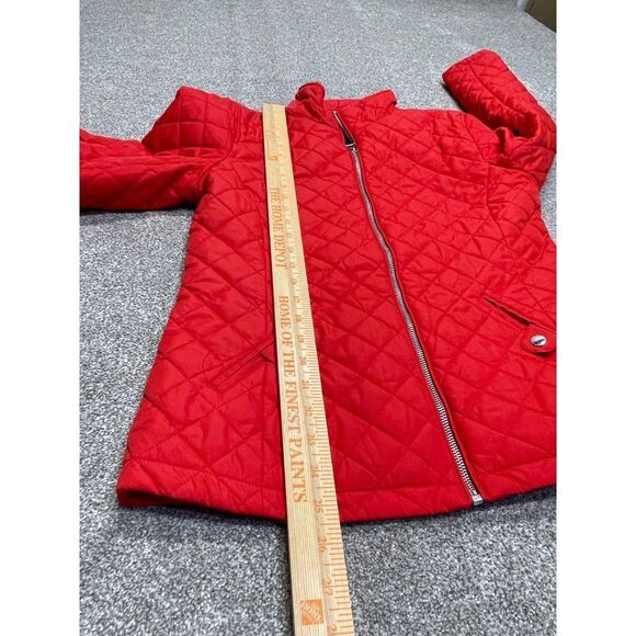 Lauren Ralph Lauren Womens red quilted jacket size small light weight - Picture 4 of 12